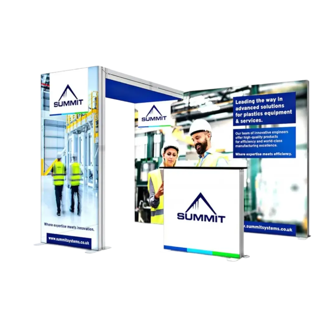 Stand Caja de Luz 3x3 Arco Cabecera