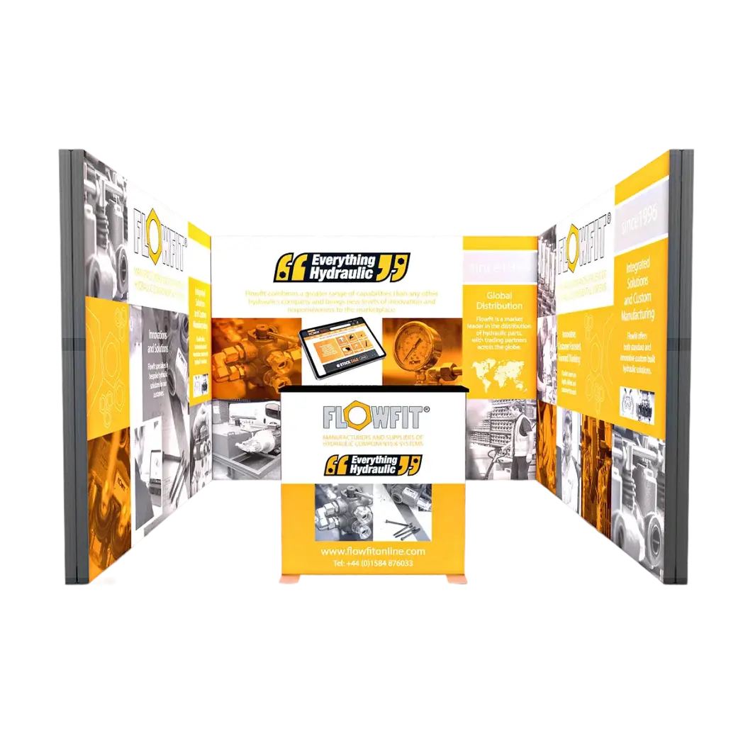 Stand Caja de Luz 3x3 Cajón