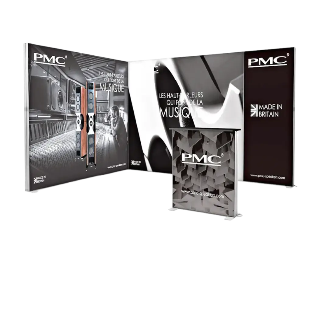 Stand Caja de Luz 4x3 Arco Cabecera