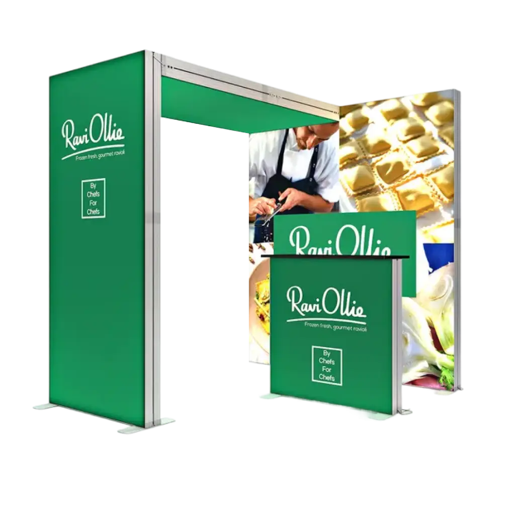 Stand Caja de Luz 2x2 Cabecera Arco