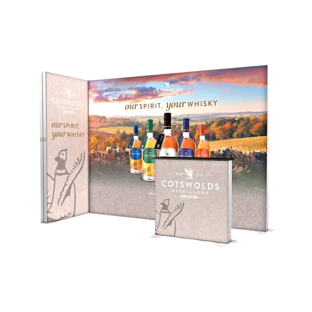 Stand Caja de Luz 3x1 Esquina