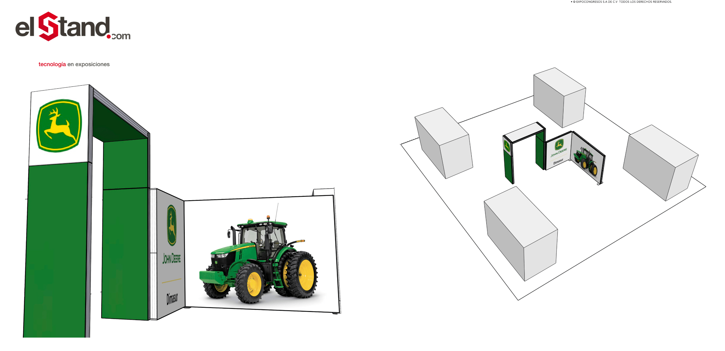 15x14 Jhohn Deere (Cajas de Luz)a 3.25M
