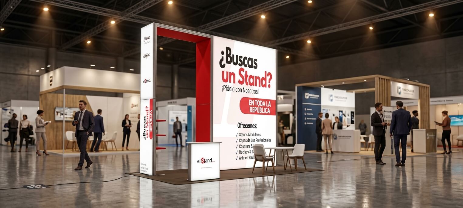 6x3 Elstand (Cajas de luz ) a 4.5 M